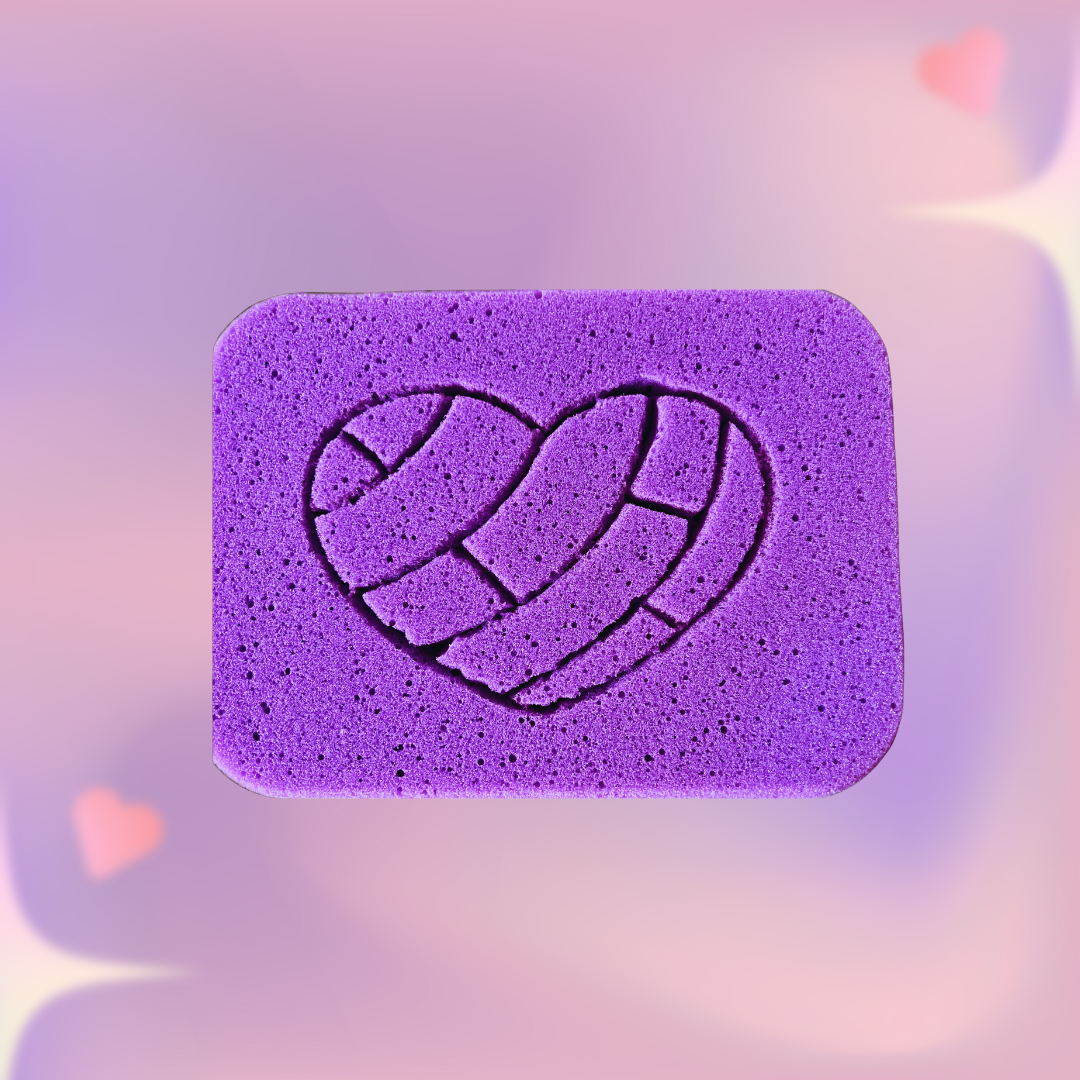 Pasión Grout Sponge with a Design