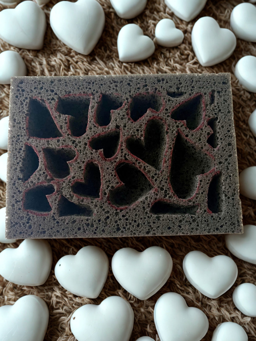 🖤Midnight Rectangle Sponge with Design🖤