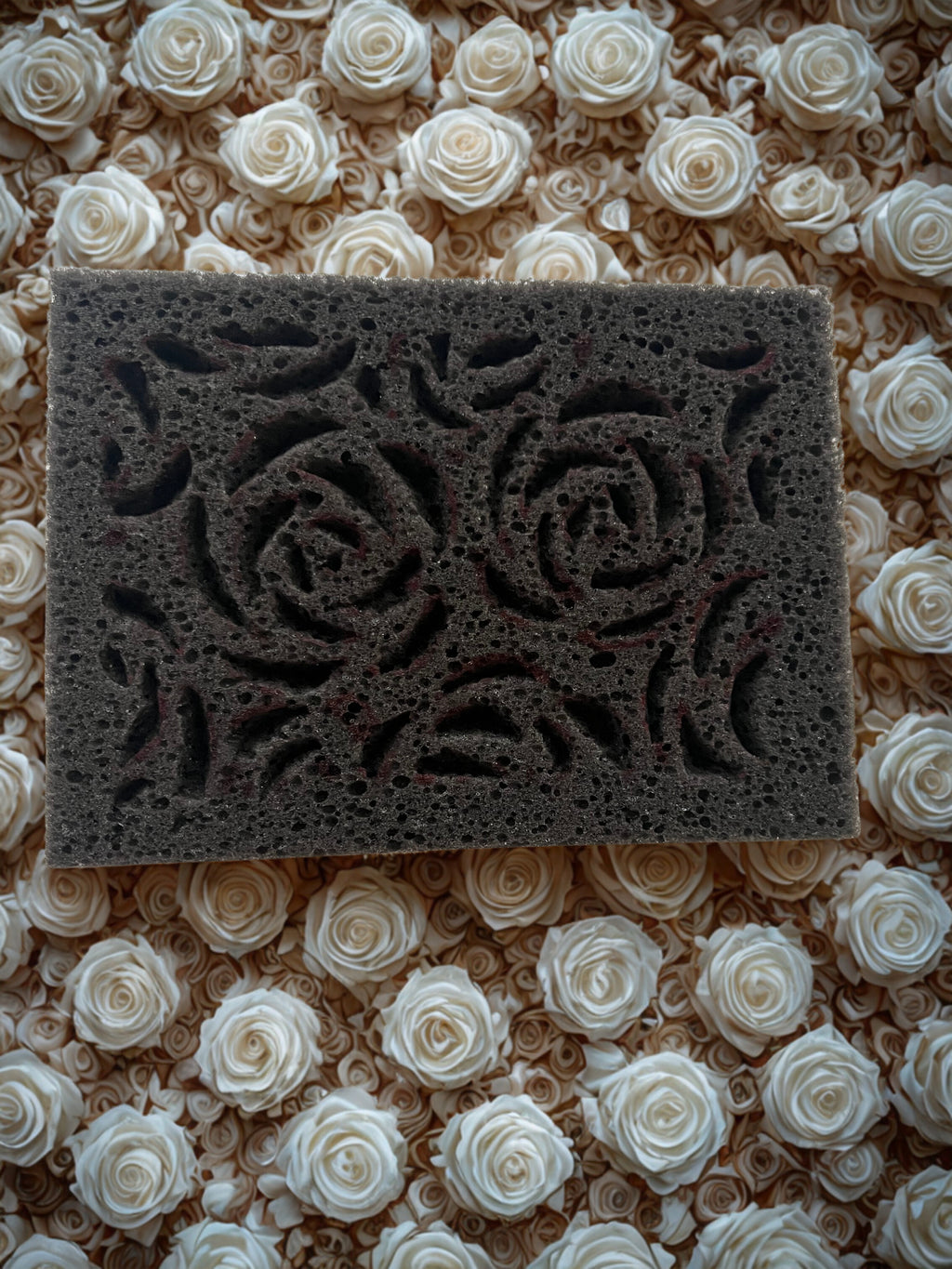 🖤Midnight Rectangle Sponge with Design🖤