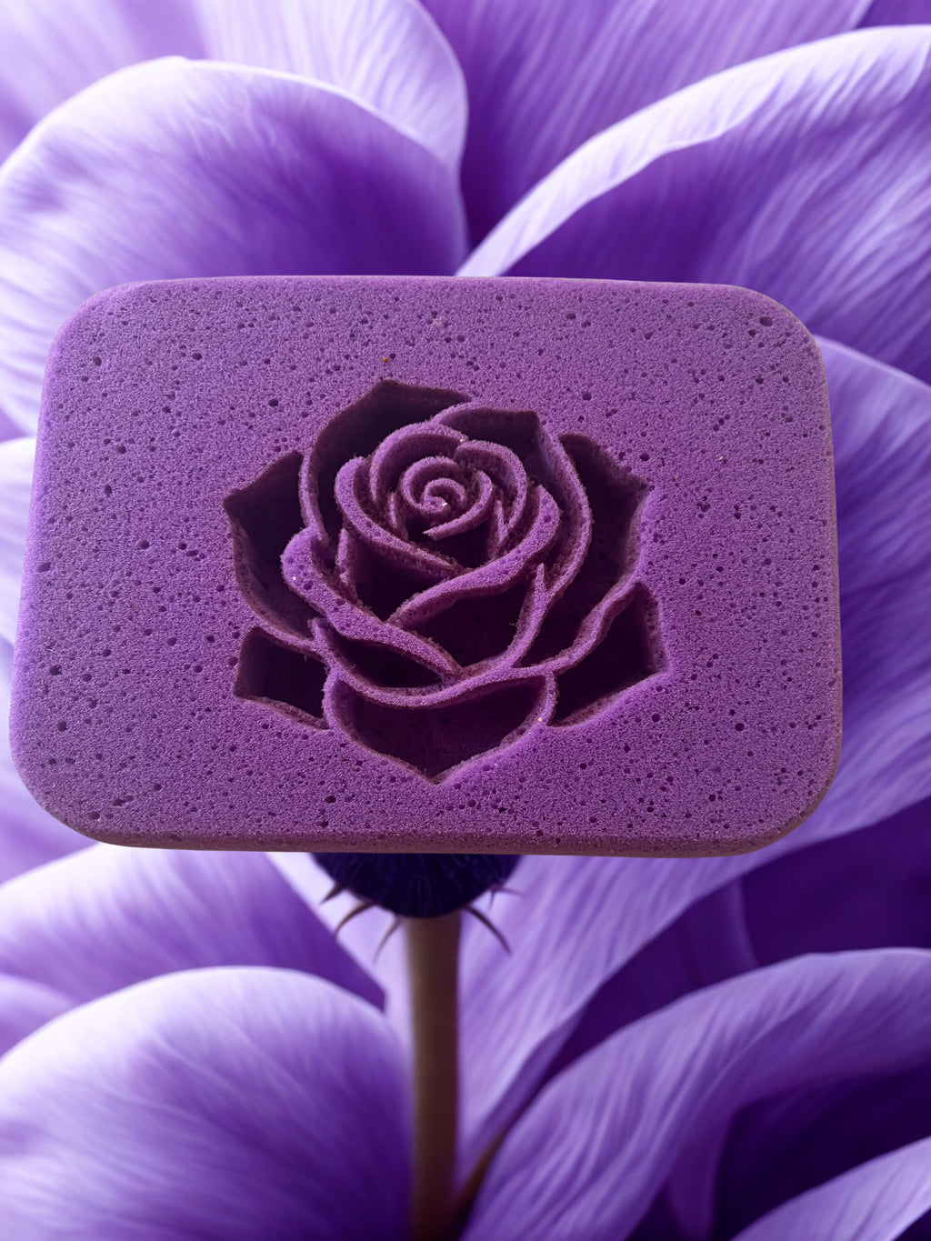 Pasión Grout Sponge with a Design