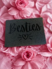 🖤 Midnight Custom Name/Image Sponge Rectangle Sponge 🖤